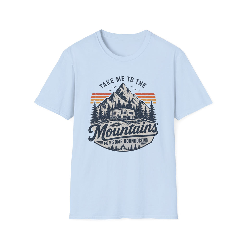 Take Me to the Mountains Trailer T‑Shirt