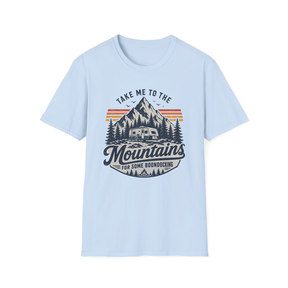 Take Me to the Mountains Trailer T‑Shirt