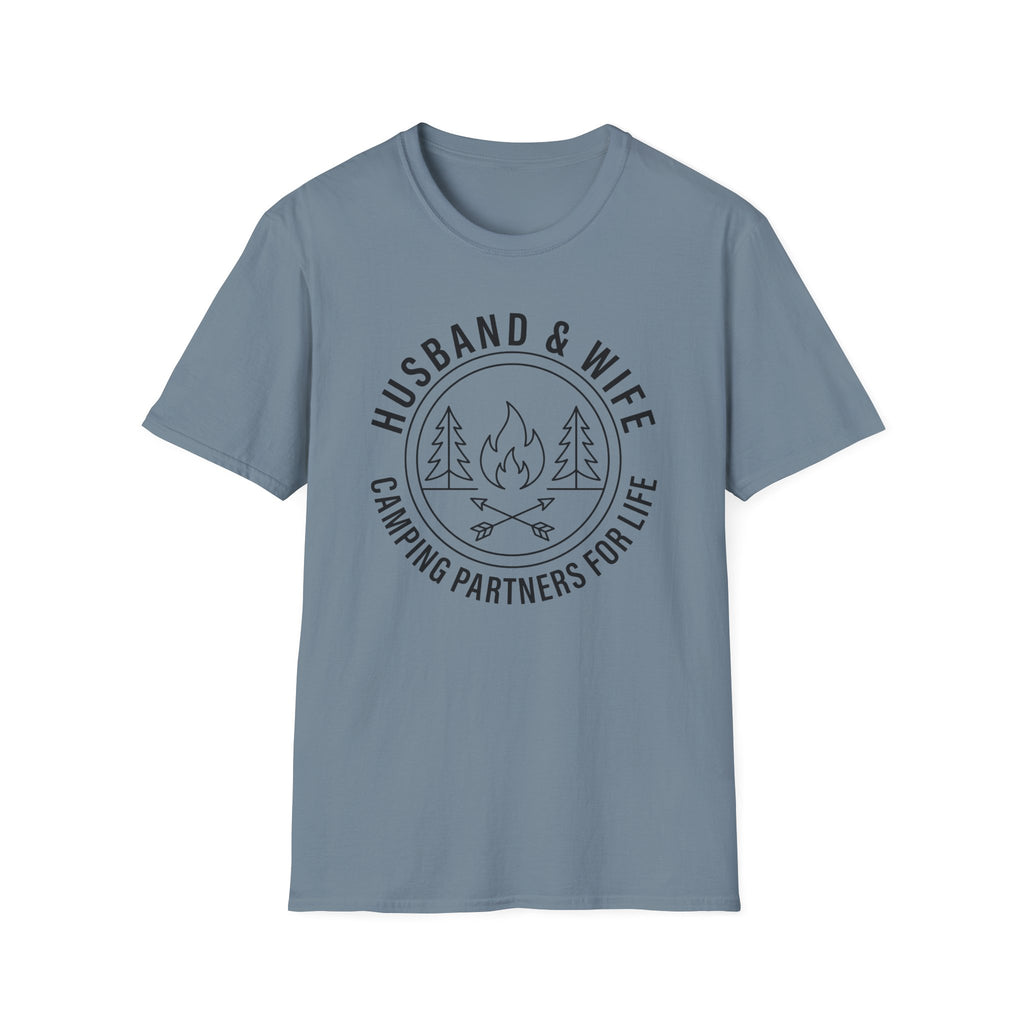 Husband & Wife Camping T-Shirt