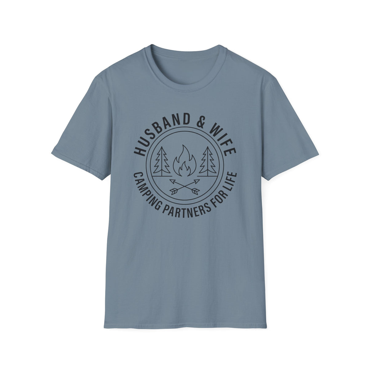 Husband & Wife Camping T-Shirt