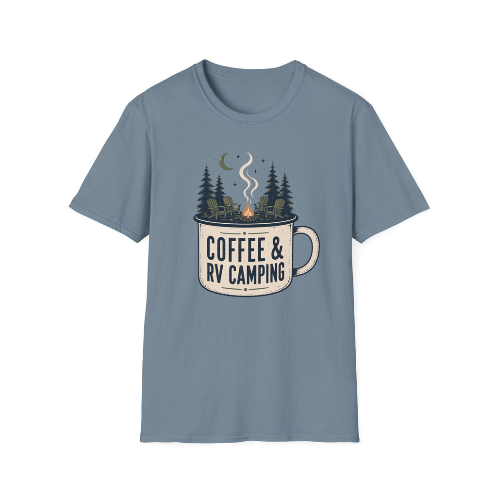 Coffee & RV Camping T-Shirt