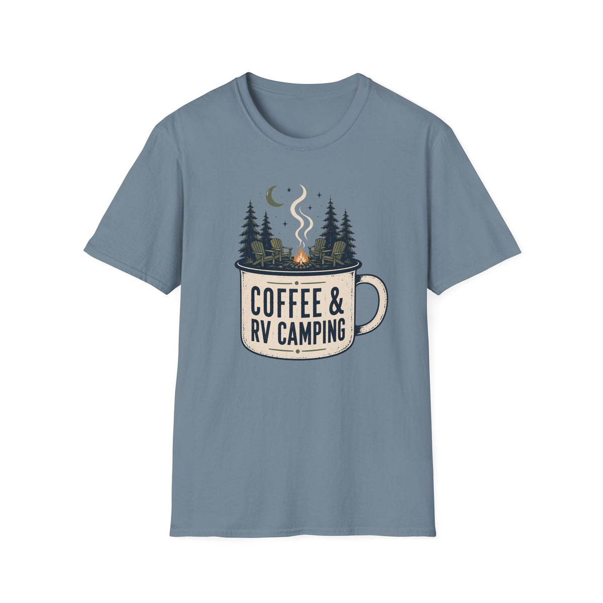 Coffee & RV Camping T-Shirt