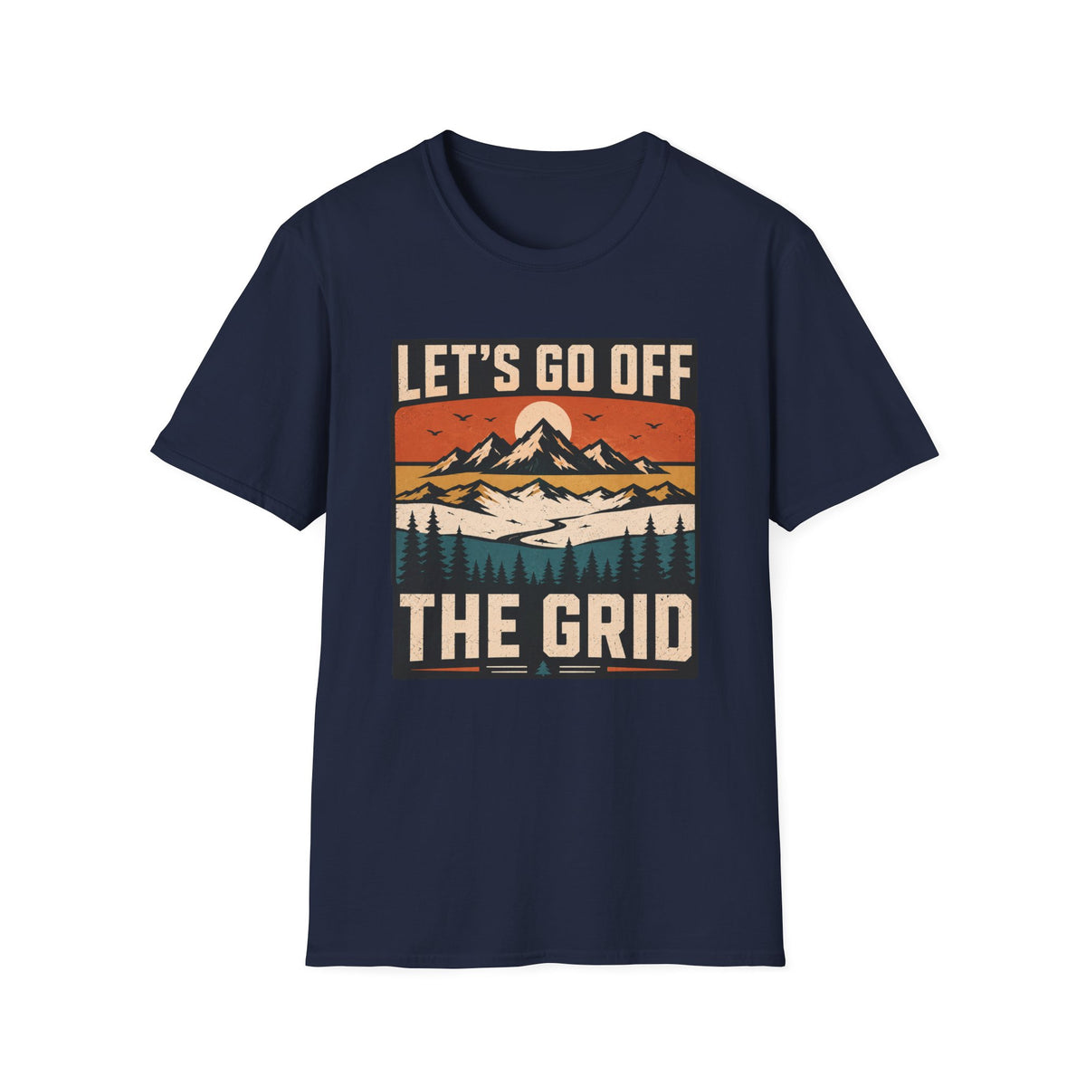Let's go off grid T-shirt