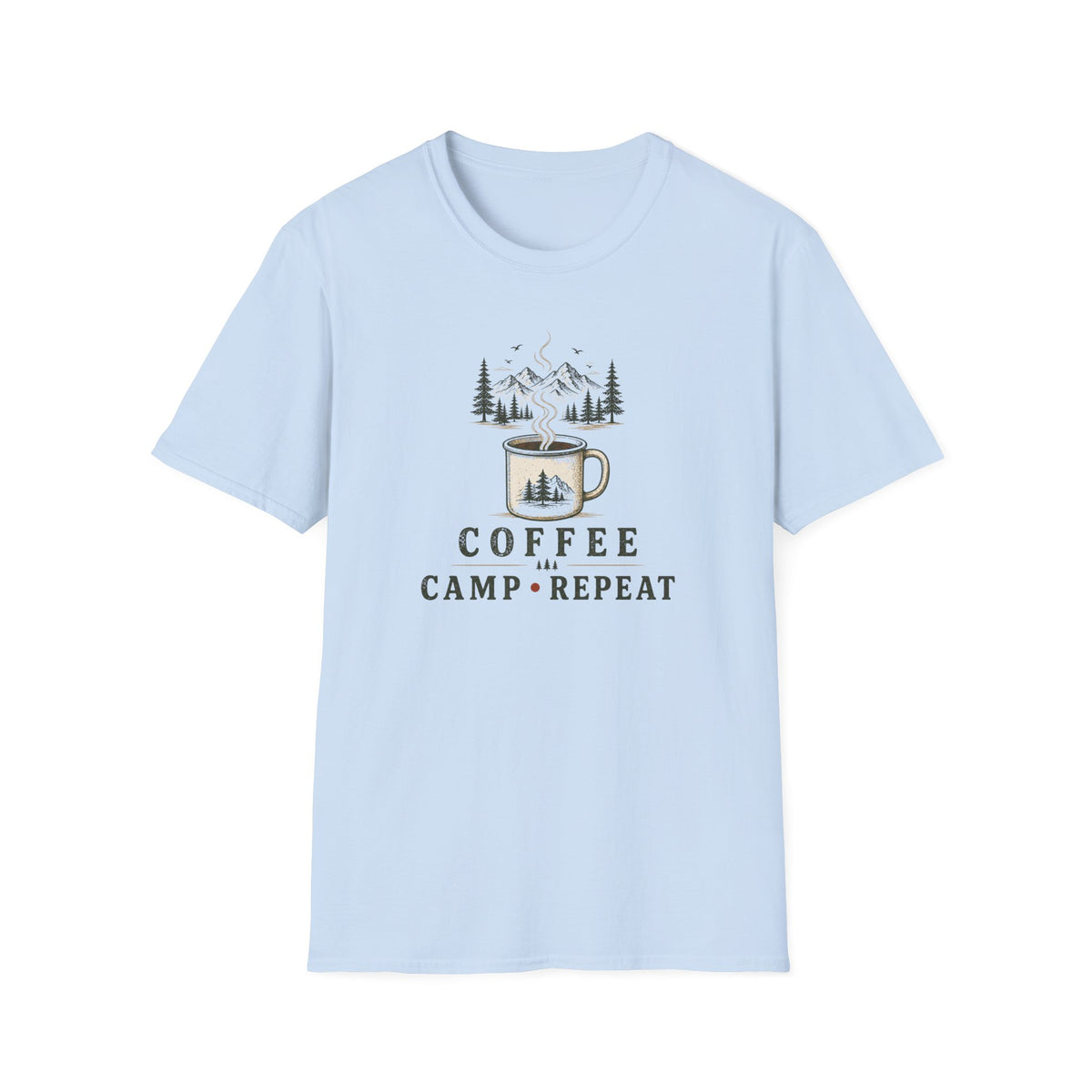 Coffee Camp Repeat T-Shirt