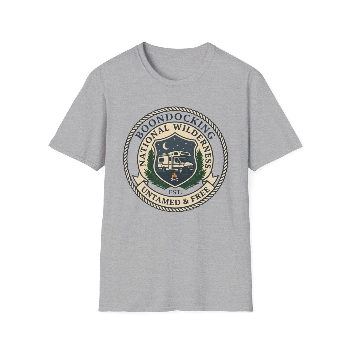 Boondocking National Wilderness T-shirt