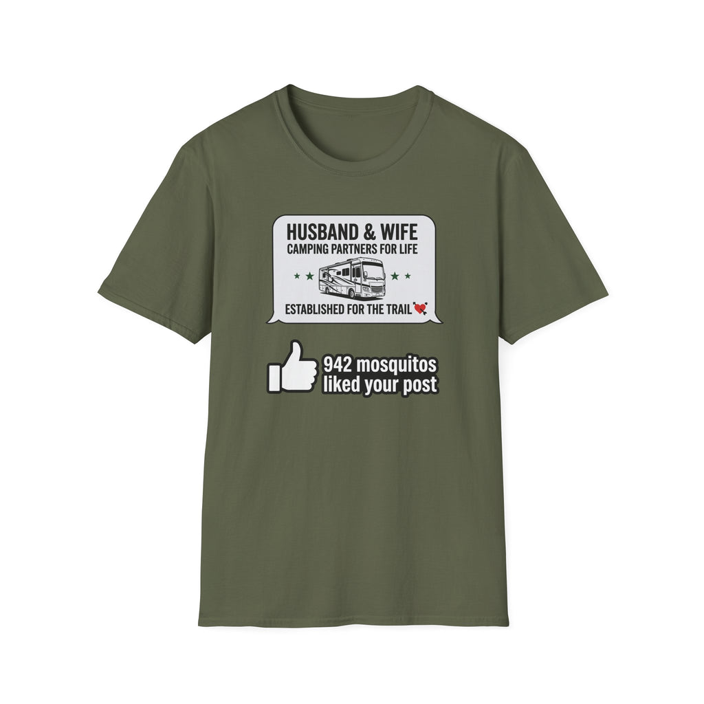 Husband & Wife Camping T-Shirt
