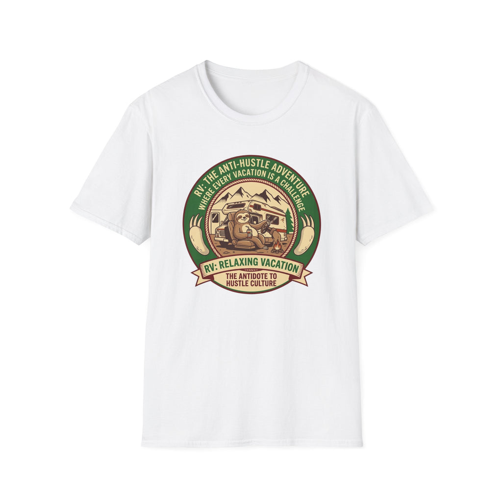 Sloth Anti-Hustle Adventure T-Shirt