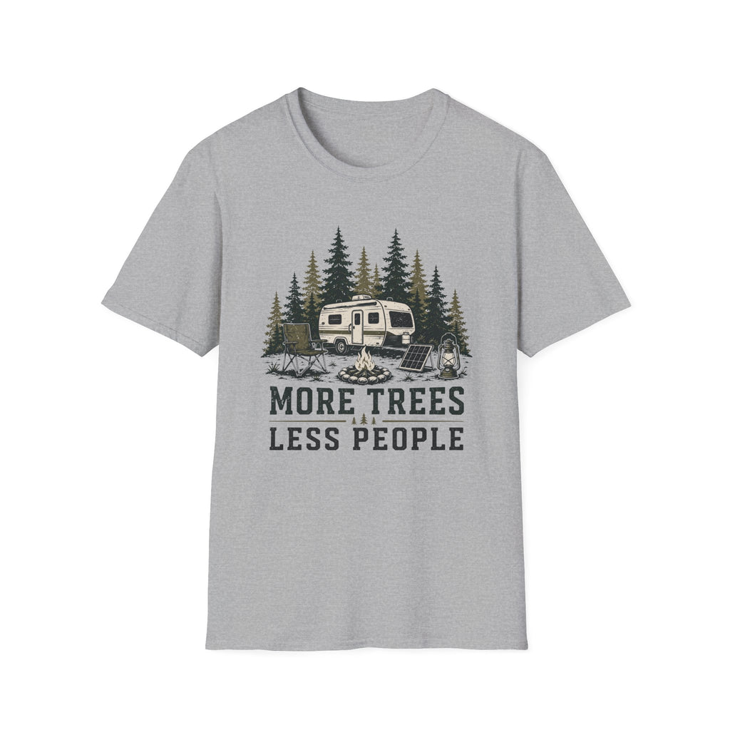 More Trees Less People Trailer T-Shirt