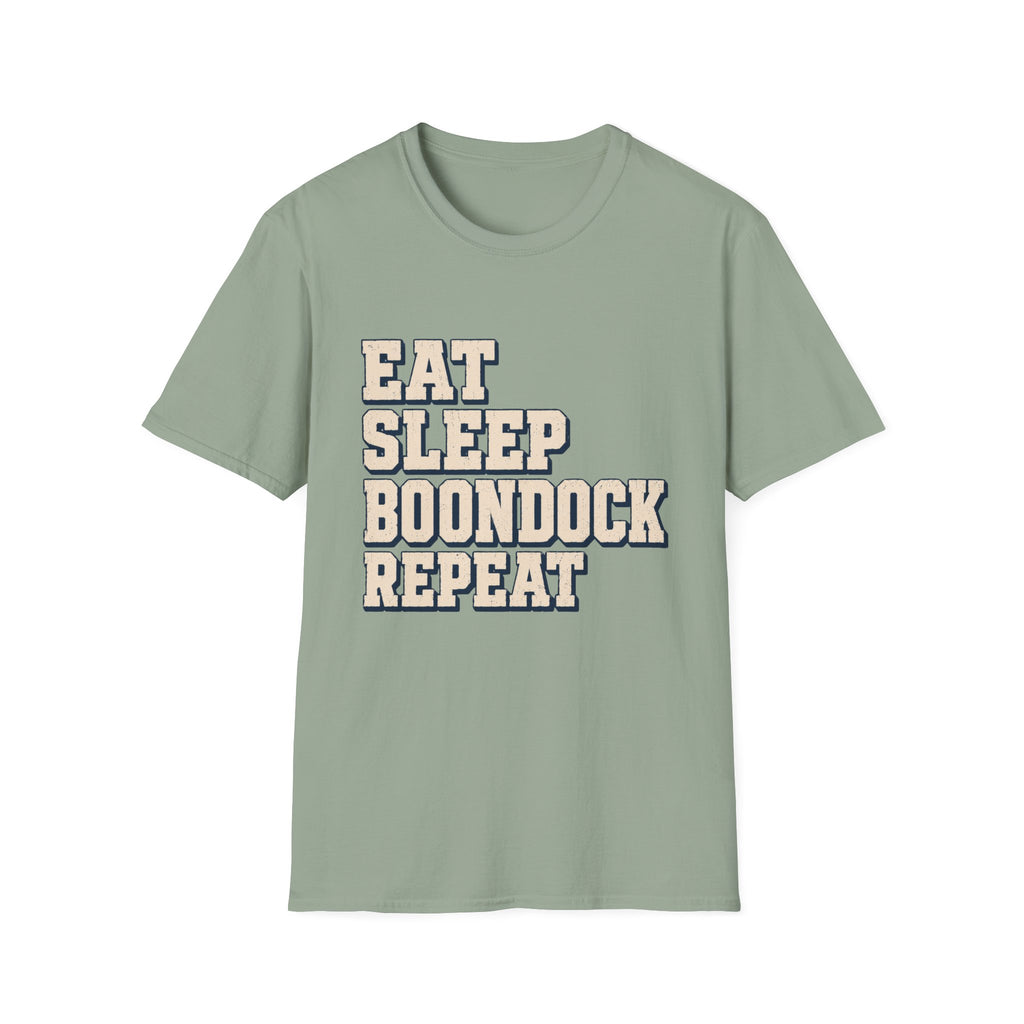 Eat Sleep Boondock Repeat T-Shirt