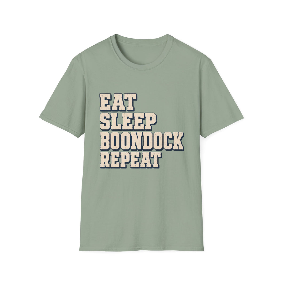 Eat Sleep Boondock Repeat T-Shirt