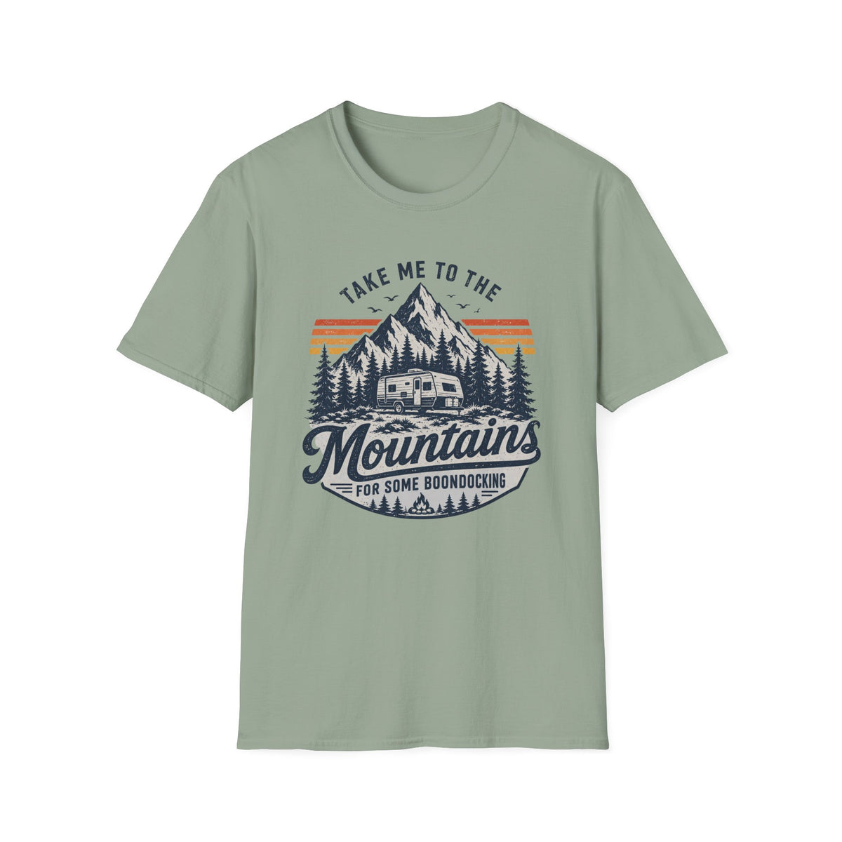 Take Me to the Mountains Trailer T‑Shirt