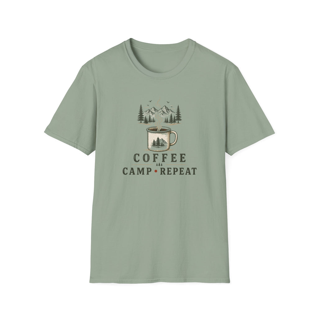 Coffee Camp Repeat T-Shirt