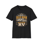 Never Underestimate an Old Man with 5th Wheel T-Shirt