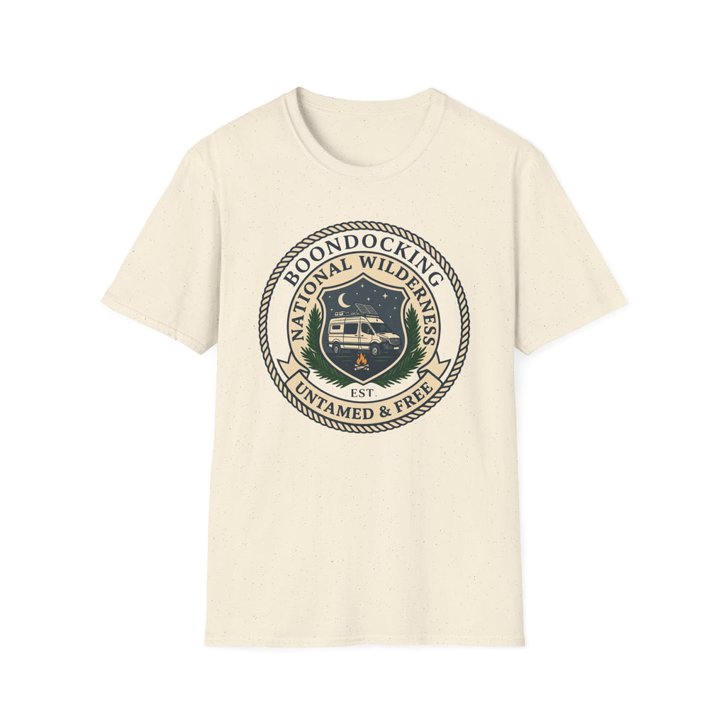 Boondocking National Wilderness Van T-Shirt