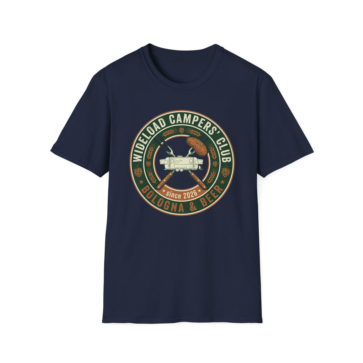 Wideload Campers Bologna & Beer T-Shirt