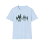 Pine Forest Reflection Trailer T‑Shirt