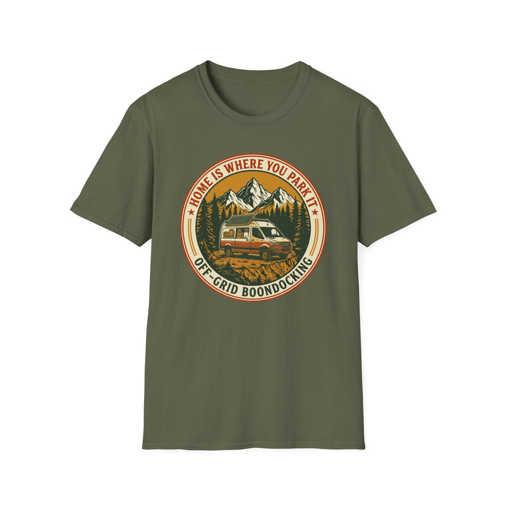 Home is where you park it Van T-shirt