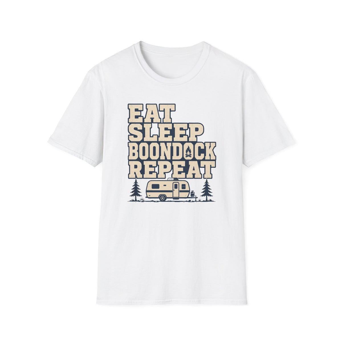 Eat Sleep Boondock Repeat T-Shirt