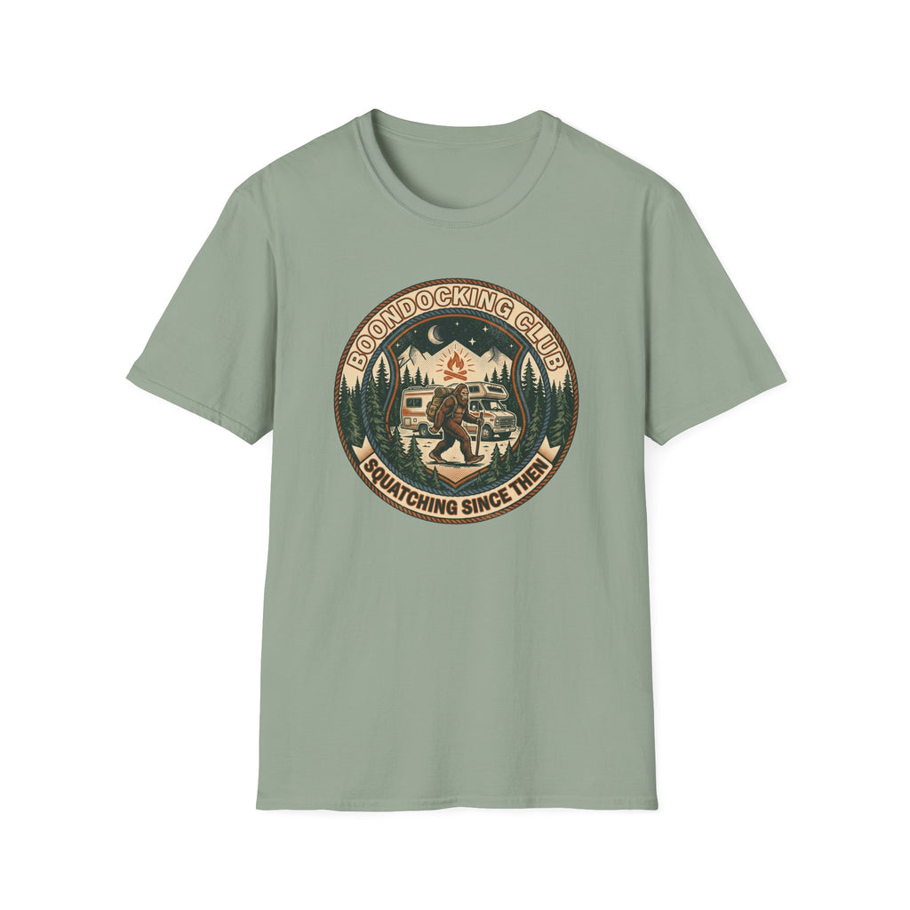 Sasquatch Boondocking Club T-Shirt