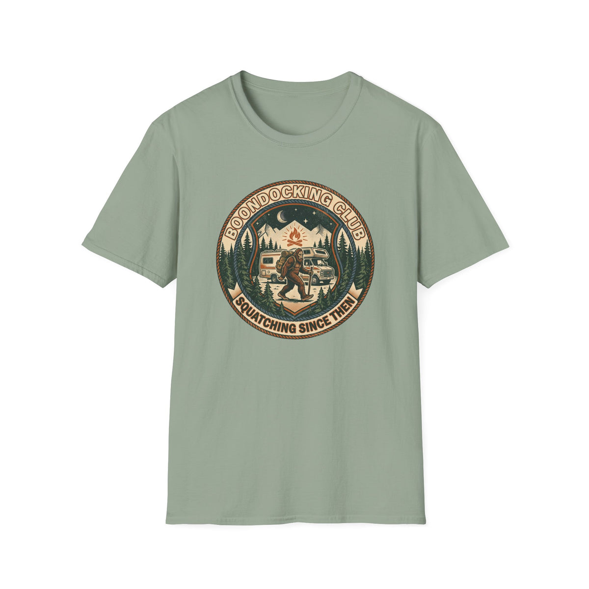 Sasquatch Boondocking Club T-Shirt