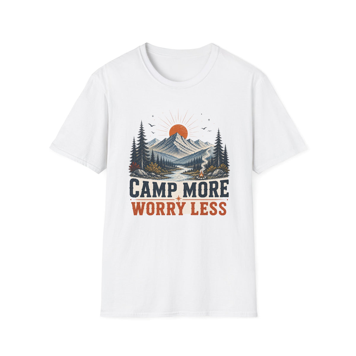 Camp More Worry Less T-Shirt
