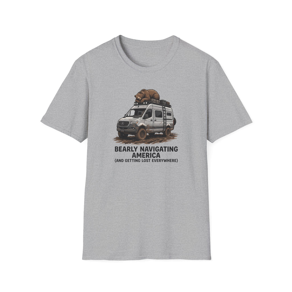 Bearly Navigating America Van T-Shirt