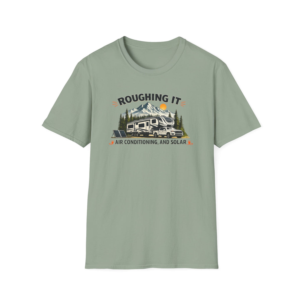 Roughing It: Air Conditioning and Solar T-Shirt