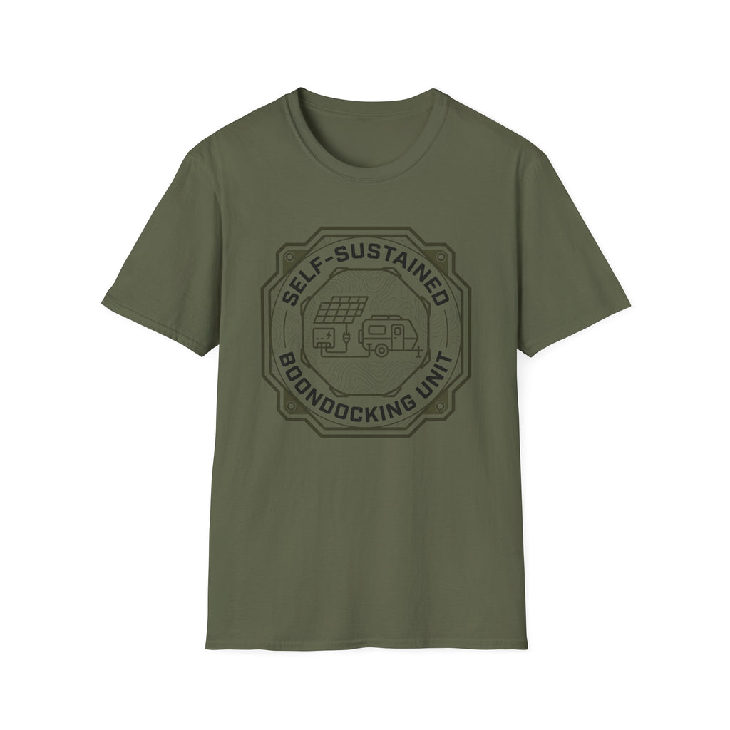 Self-Sustained Boondocking Unit T-Shirt