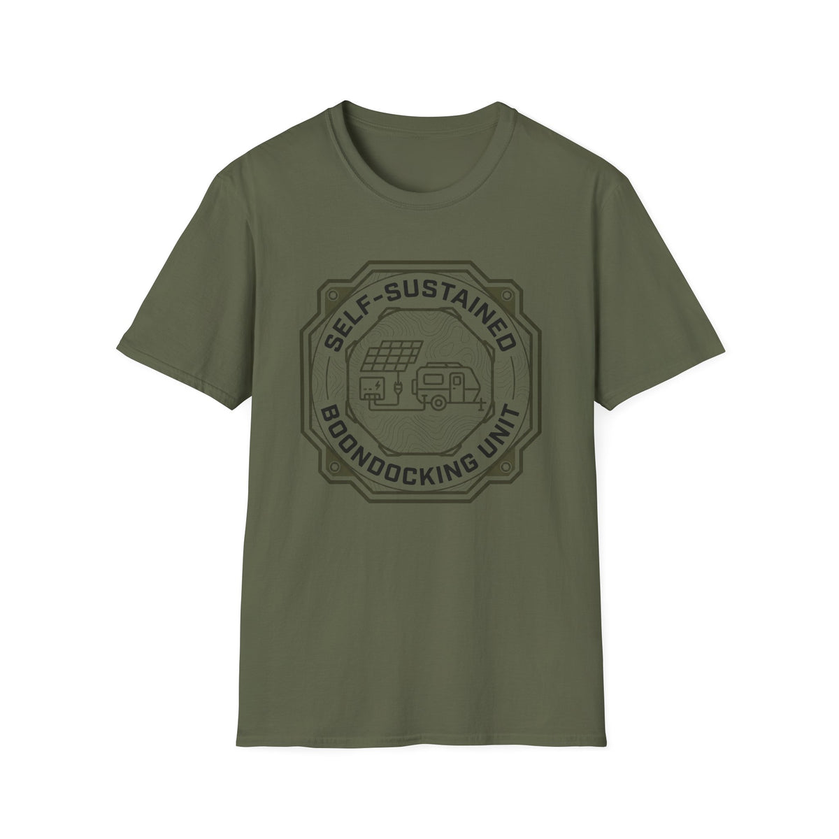 Self-Sustained Boondocking Unit T-Shirt