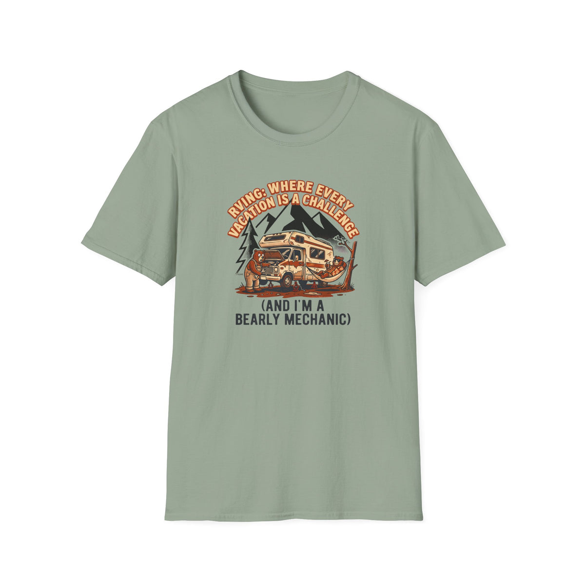 RVing: Where Every Vacation Is A Challenge Class C T-Shirt
