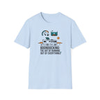 Boondocking the Art of Running Out T-shirt