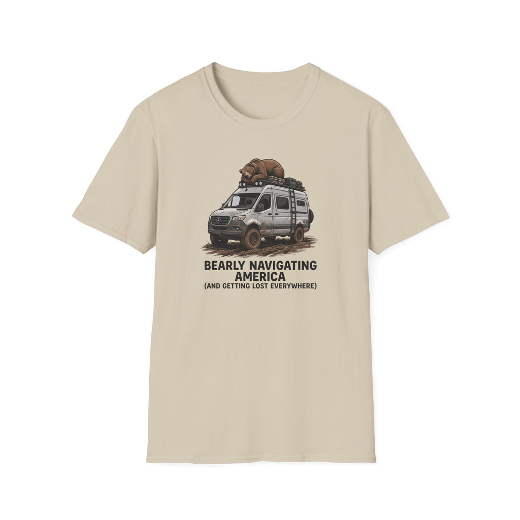Bearly Navigating America Van T-Shirt