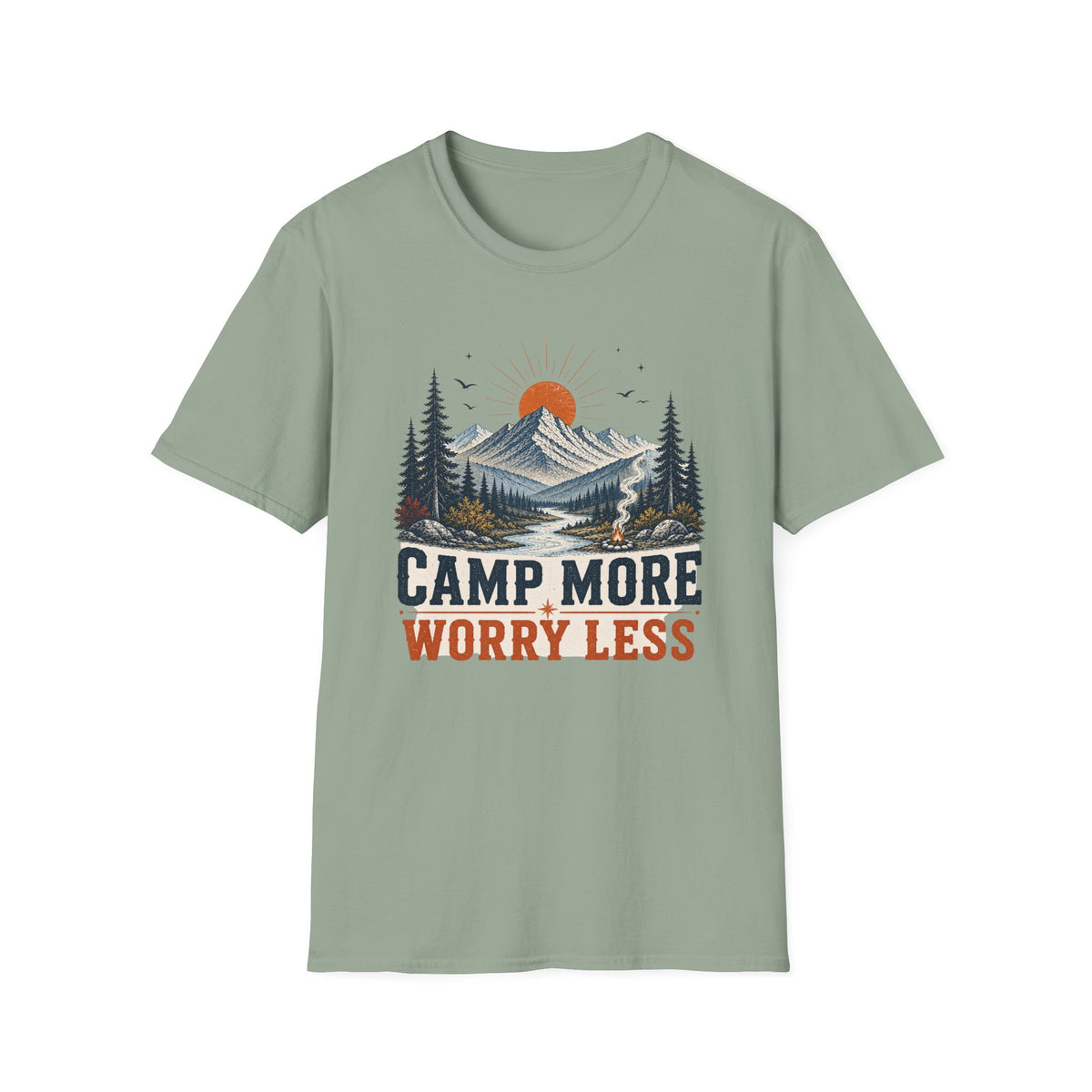 Camp More Worry Less T-Shirt