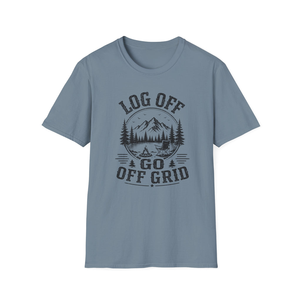 Log Off Go Off Grid T-Shirt