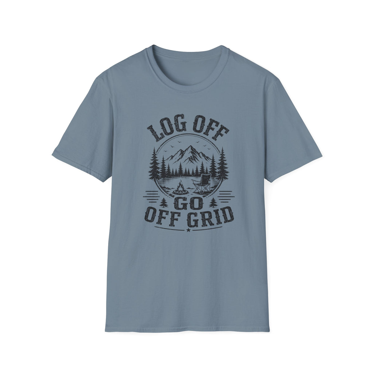 Log Off Go Off Grid T-Shirt