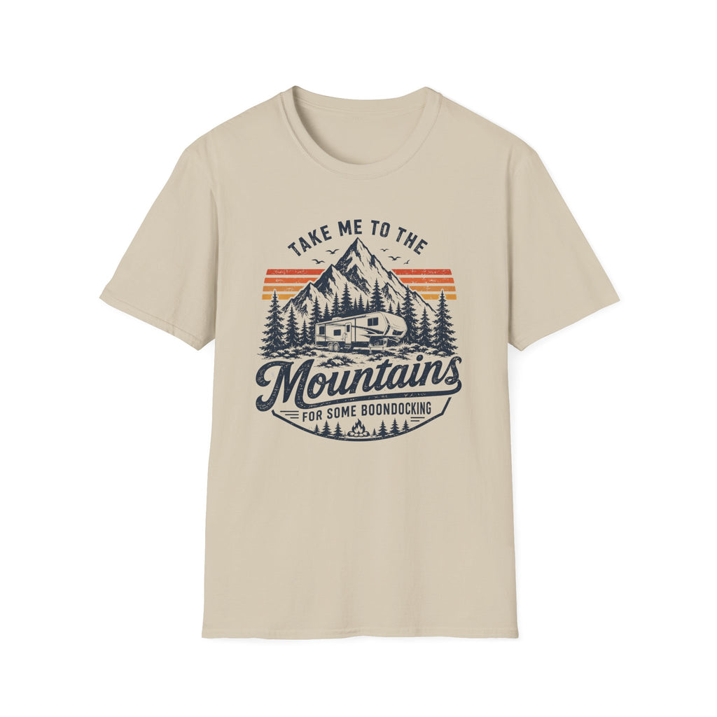 Take Me To The Mountains 5th Wheel T-Shirt