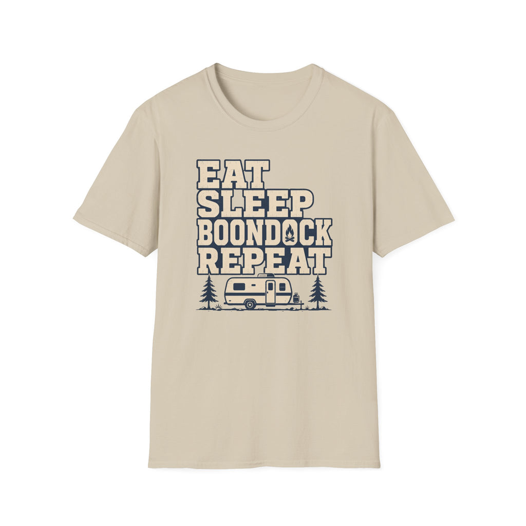 Eat Sleep Boondock Repeat T-Shirt