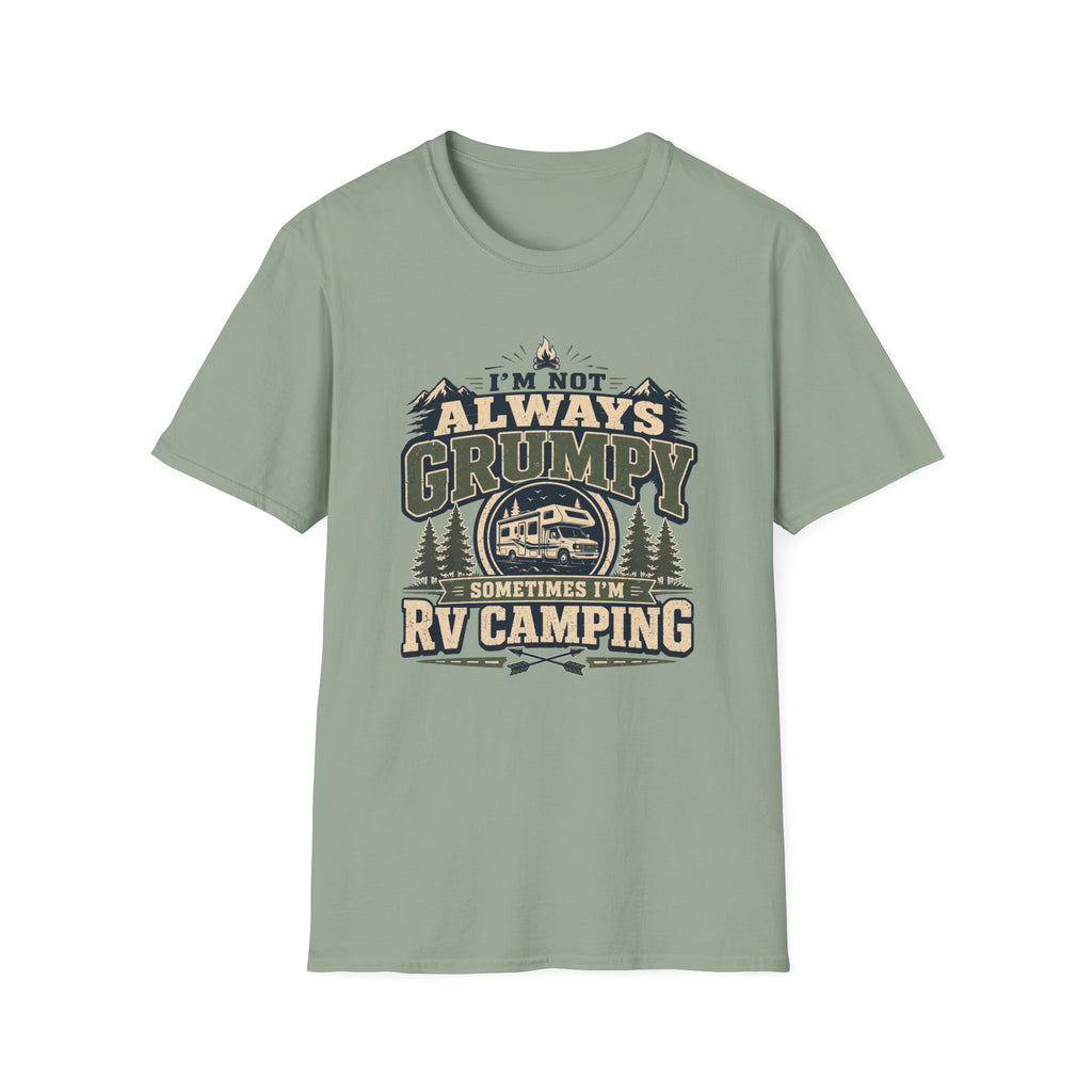 I’m Not Always Grumpy RV Camping T-Shirt
