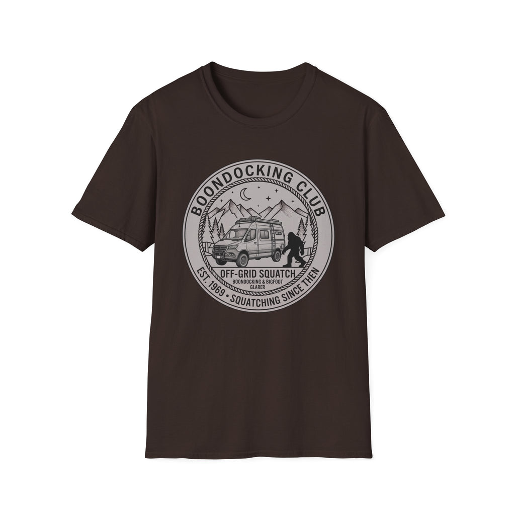 Boondocking Club Van Life T-shirt