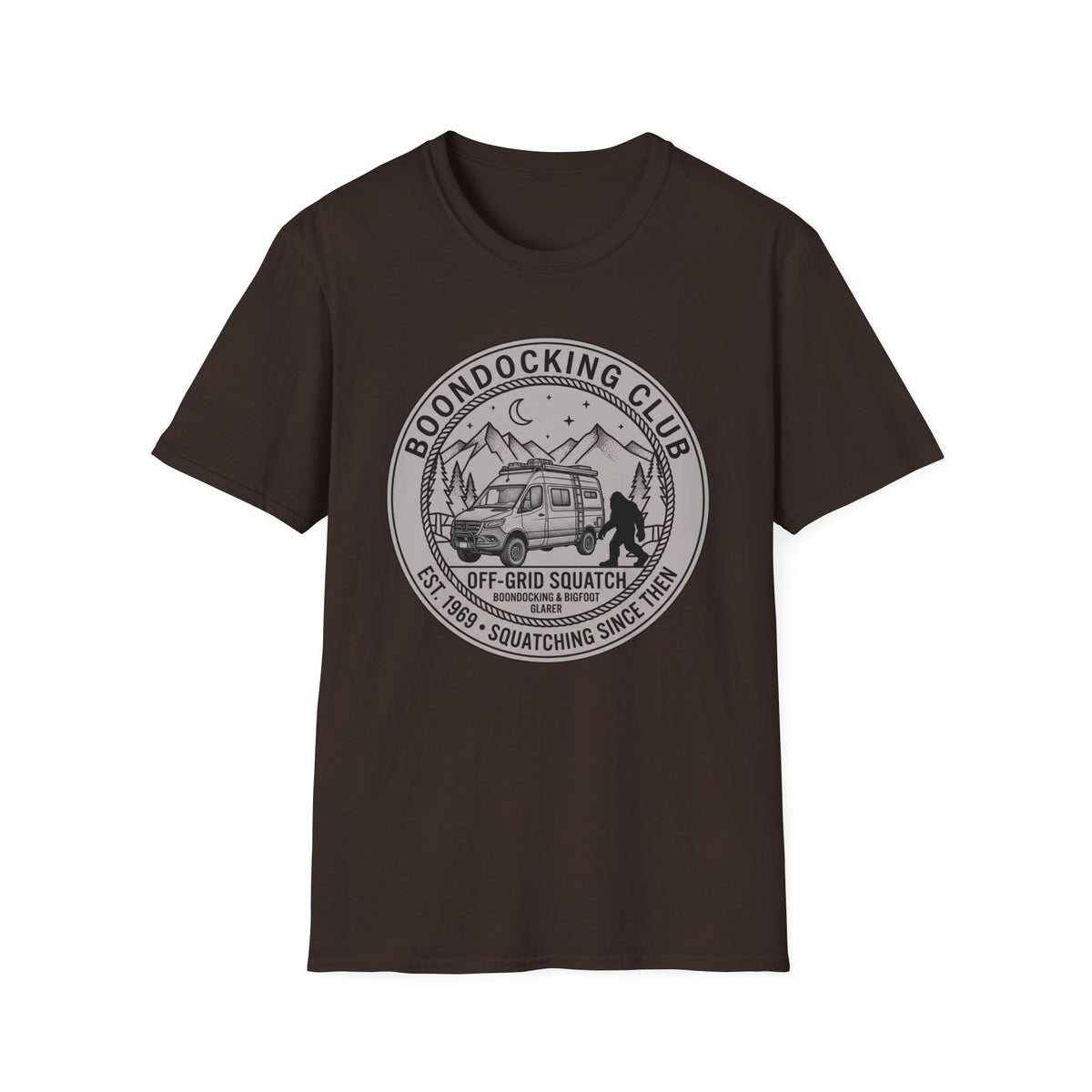 Boondocking Club Van Life T-shirt