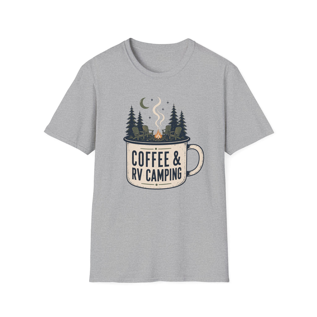 Coffee & RV Camping T-Shirt