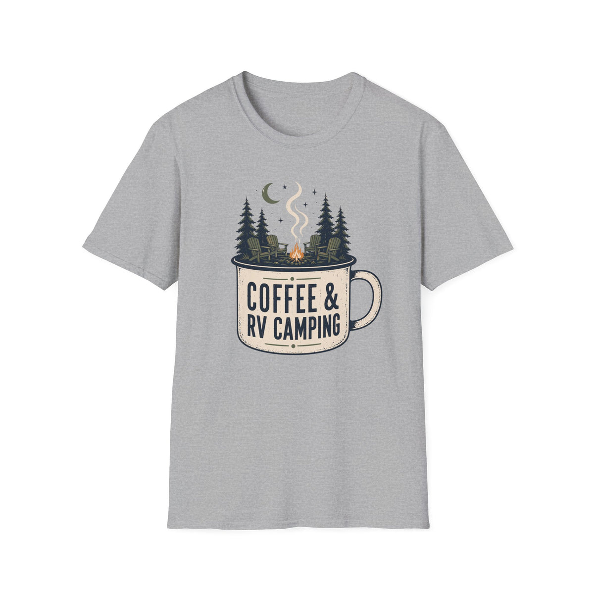 Coffee & RV Camping T-Shirt