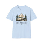 Travel Park Repeat  5th Wheel T-Shirt