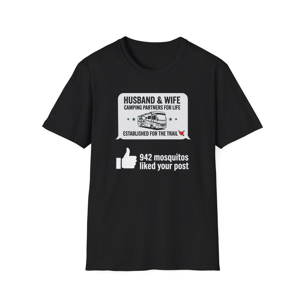 Husband & Wife Camping T-Shirt