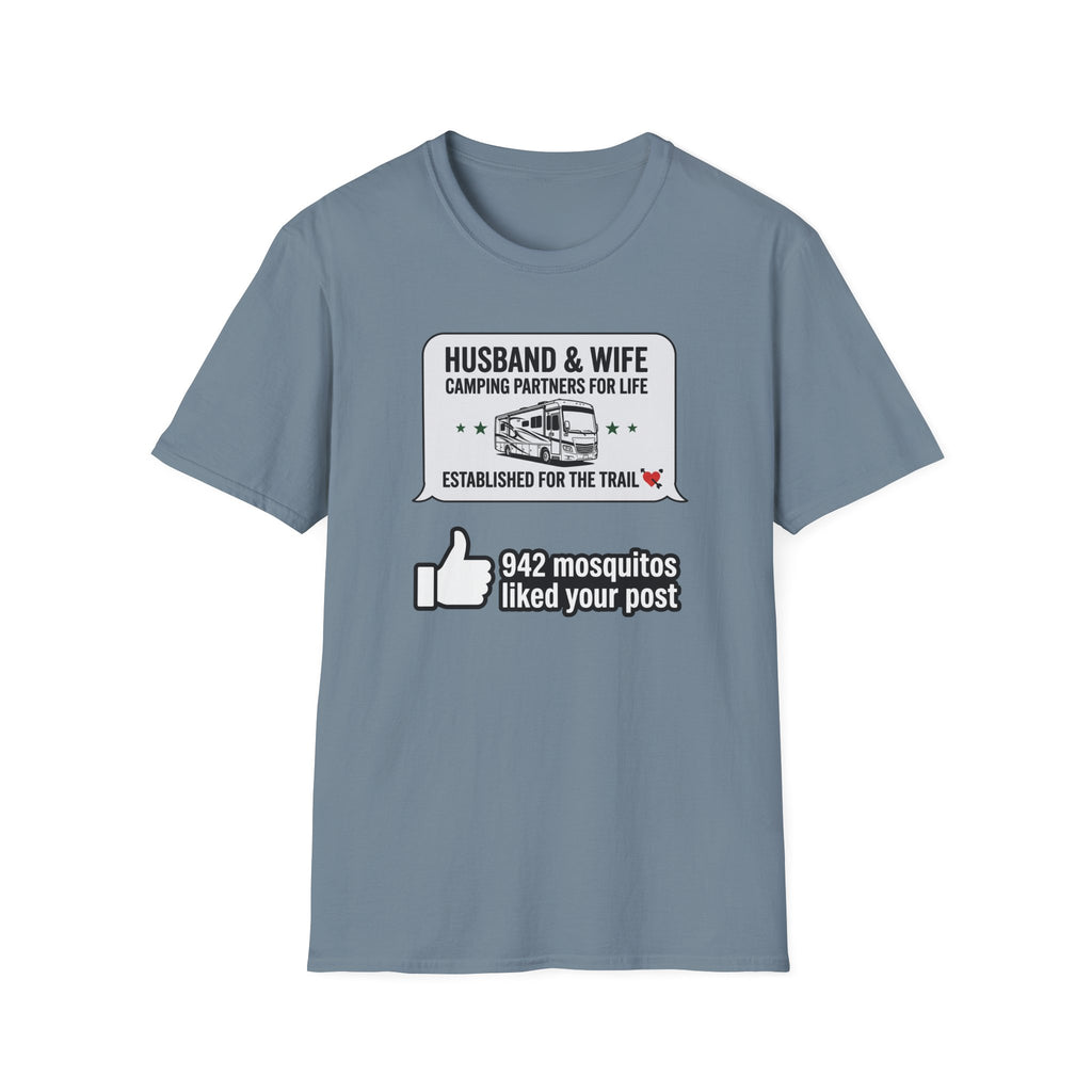 Husband & Wife Camping T-Shirt