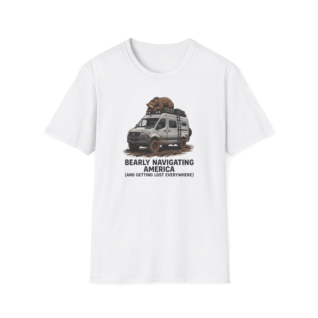 Bearly Navigating America Van T-Shirt