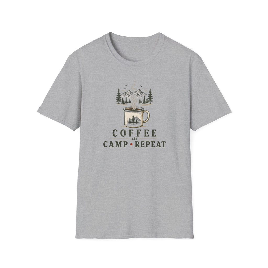 Coffee Camp Repeat T-Shirt