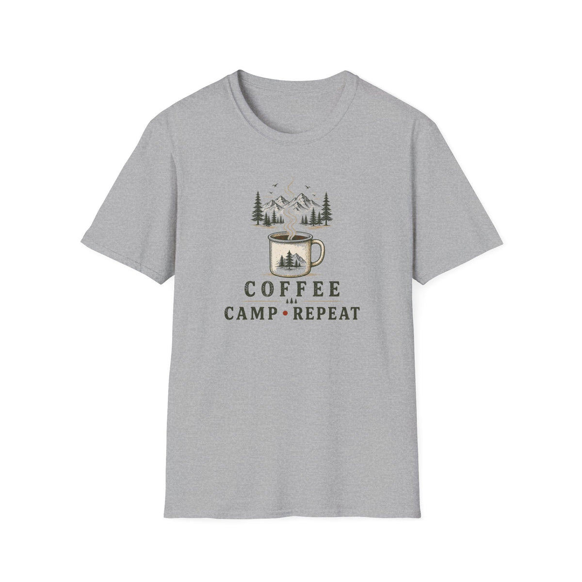 Coffee Camp Repeat T-Shirt
