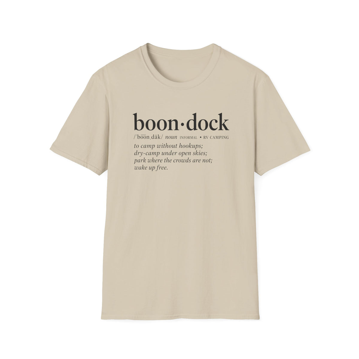 Boondock Noun T-Shirt