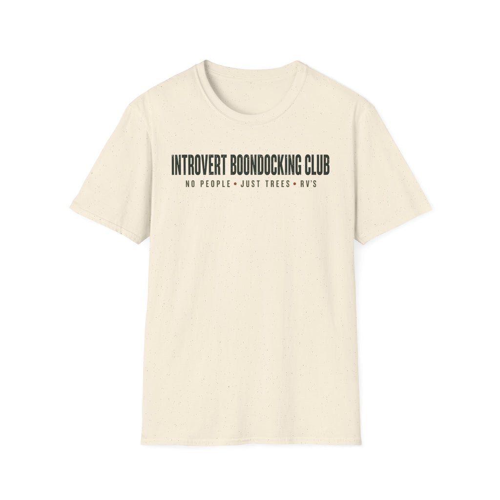 Introvert Boondocking Club T-Shirt
